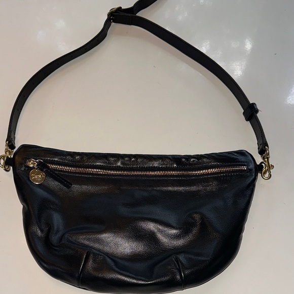 Clare V Handbags - Clare V Black Leather Crossbody Bag